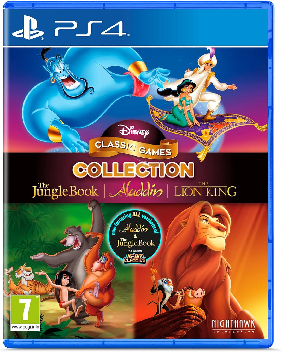JUST FOR GAMES Aladdin/ROI LION/DEFINITIVE..PS4