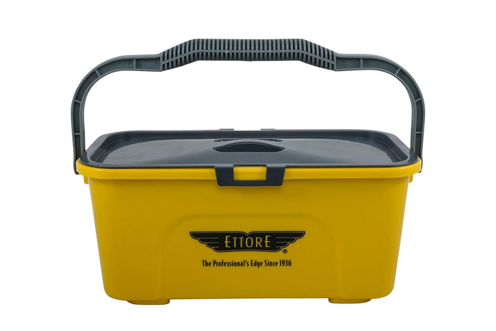 Ettore 86000 3-Gallonen-Supereimer mit Griff, Plastik, gelb, 26.035 x 44.45 x 18.4 cm, Gelb