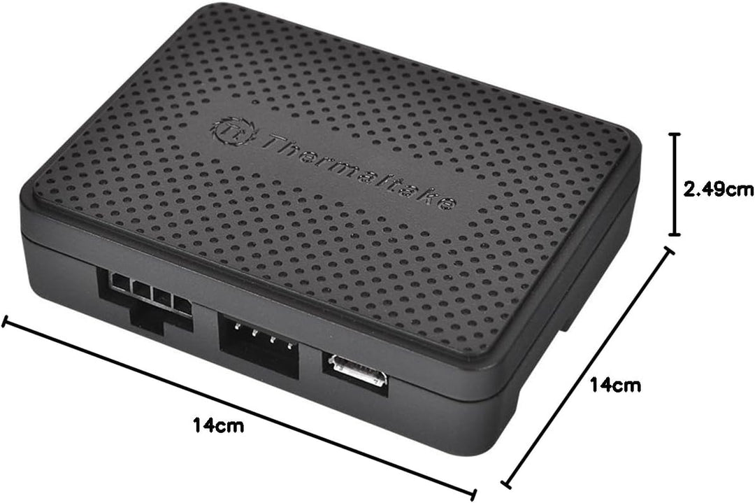 Thermaltake Riing 14 RGB mit Software 3er Set LED Gehäuselüfter