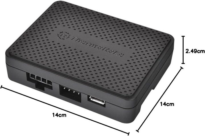 Thermaltake Riing 14 RGB mit Software 3er Set LED Gehäuselüfter