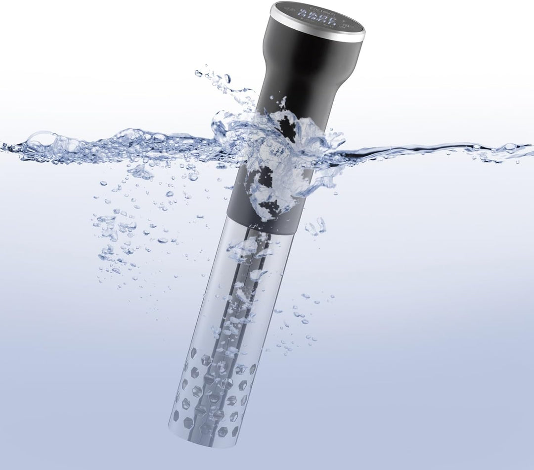CASO SV400 Sous Vide Stick, für Behälter bis 20l Volumen, 25-90°C in 0,5°C Schritten, IPX7, platzspa