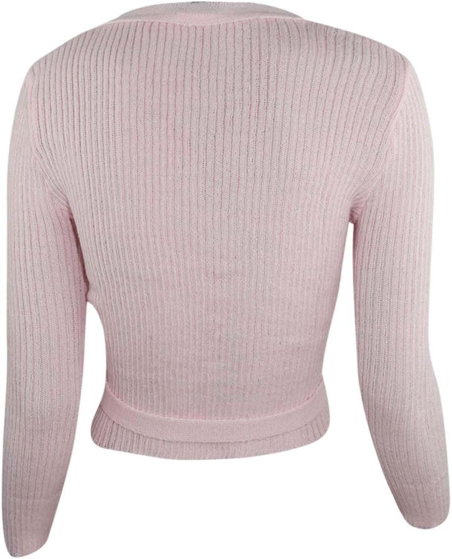 Intermezzo Mädchen Ballett Wickeljacke Langarm 6811 Jersey Elipor - Made in Spain 3-4 Jahre Rosa, 3-