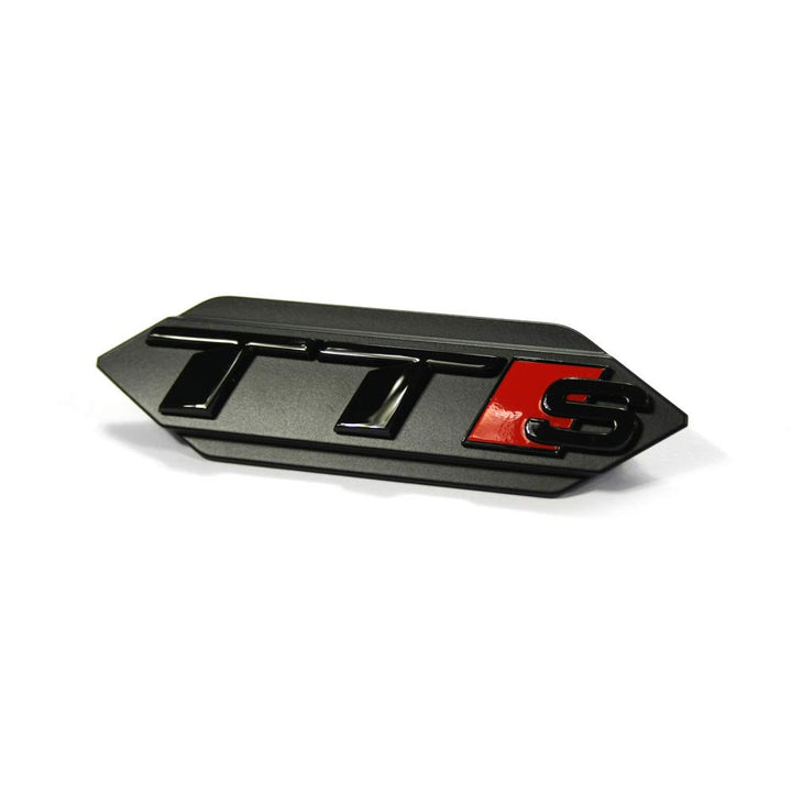 Audi 8S0071805 Schriftzug TTS Clip Plakette schwarz Kühlergrill Black Edition Emblem