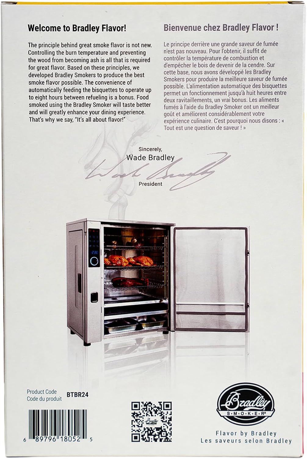Bradley Smoker BTAL48 Erle Bisquetten 48 Pack