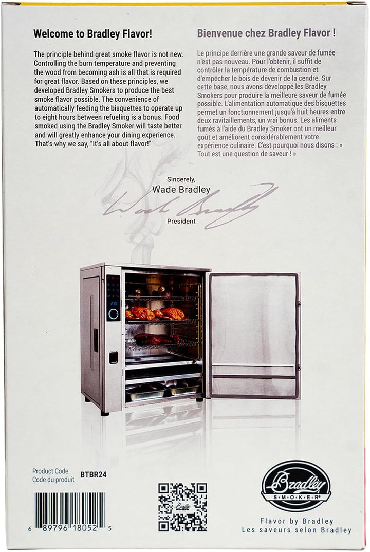 Bradley Smoker BTAL48 Erle Bisquetten 48 Pack