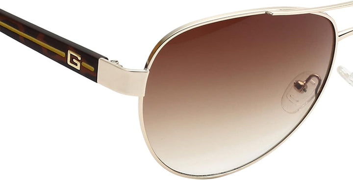 GUEX5 GU0124 62H73 Sonnenbrille GU0124 62H73 Aviator Sonnenbrille 60, Gold