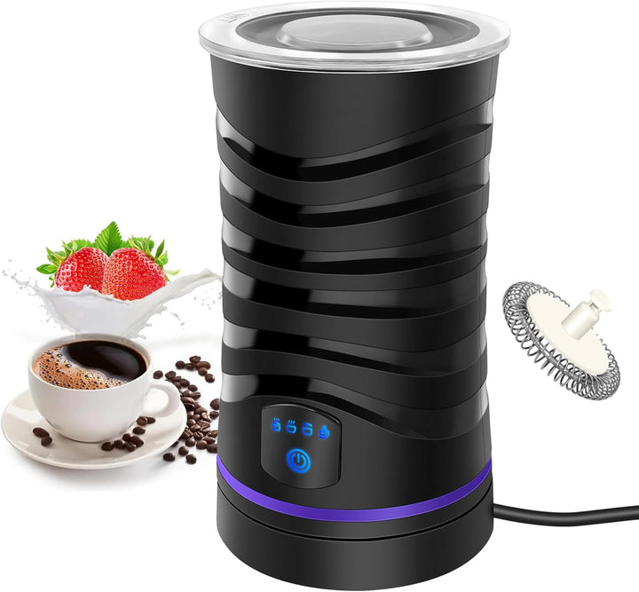 Milchkocher Elektrisch Heisse Schokolade Maschine, Milchaufschäumer Elektrisch 400W 600ML, 100% BPA-