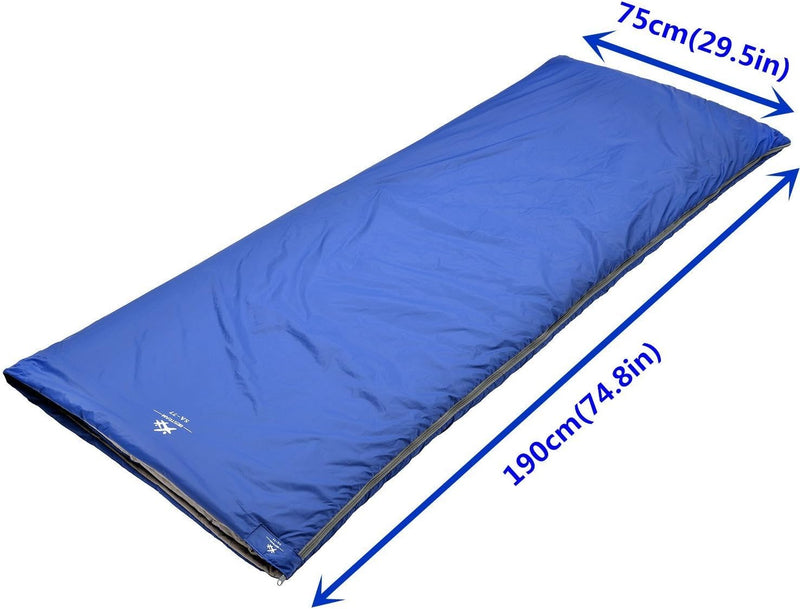 Agemore Schlafsack Leichte 3 Saison Schlafsack Hülse Form Mit Kapuze für Camping Wandern Trekking li