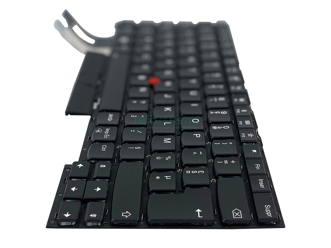 TellusRem ersatztastatur Französisch Hintergrundbeleuchtung für Lenovo Thinkpad T490s T495s Backlit