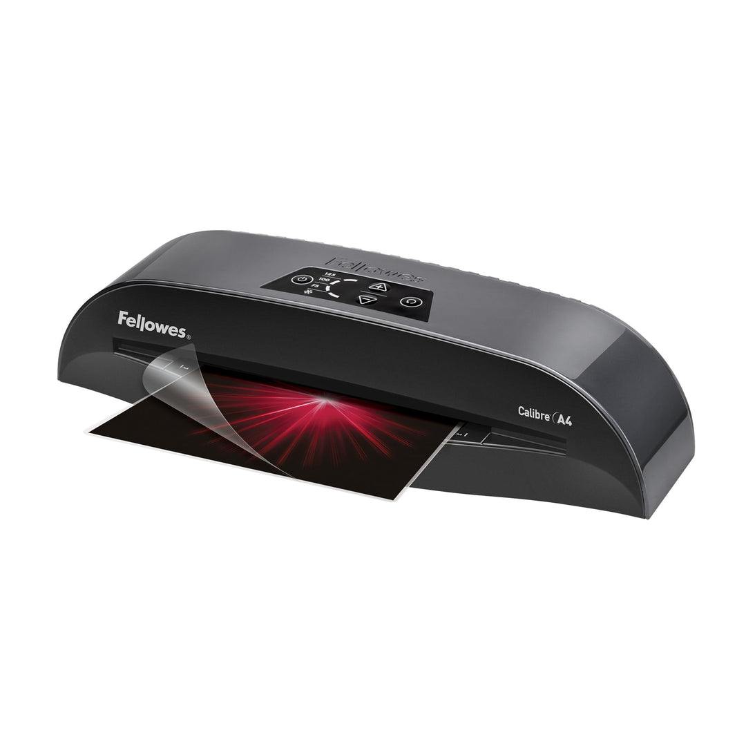 Fellowes Calibre A4 Laminiergerät für 80-125 Micron Folien, 60 Sek. Aufwärmzeit, staufreies Laminier