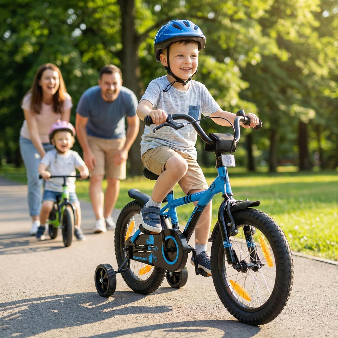 PROMETHEUS BICYCLES Kinderfahrrad 16 Zoll ab 5 Jahren - Kinder Fahrrad Mädchen Jungen Fahrrad Kinder