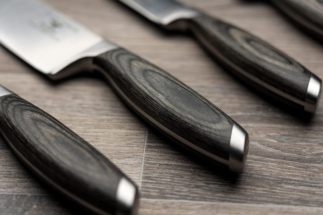 Rockingham Forge 259 Serie 7“ Santokumesser mit Klinge aus deutschem Stahl und ergonomischem Griff a