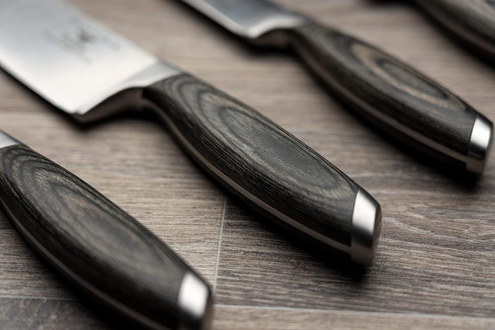 Rockingham Forge 259 Serie 7“ Santokumesser mit Klinge aus deutschem Stahl und ergonomischem Griff a