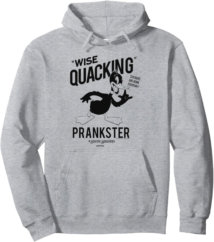 Looney Tunes Daffy Duck Wise Quacking Pullover Hoodie