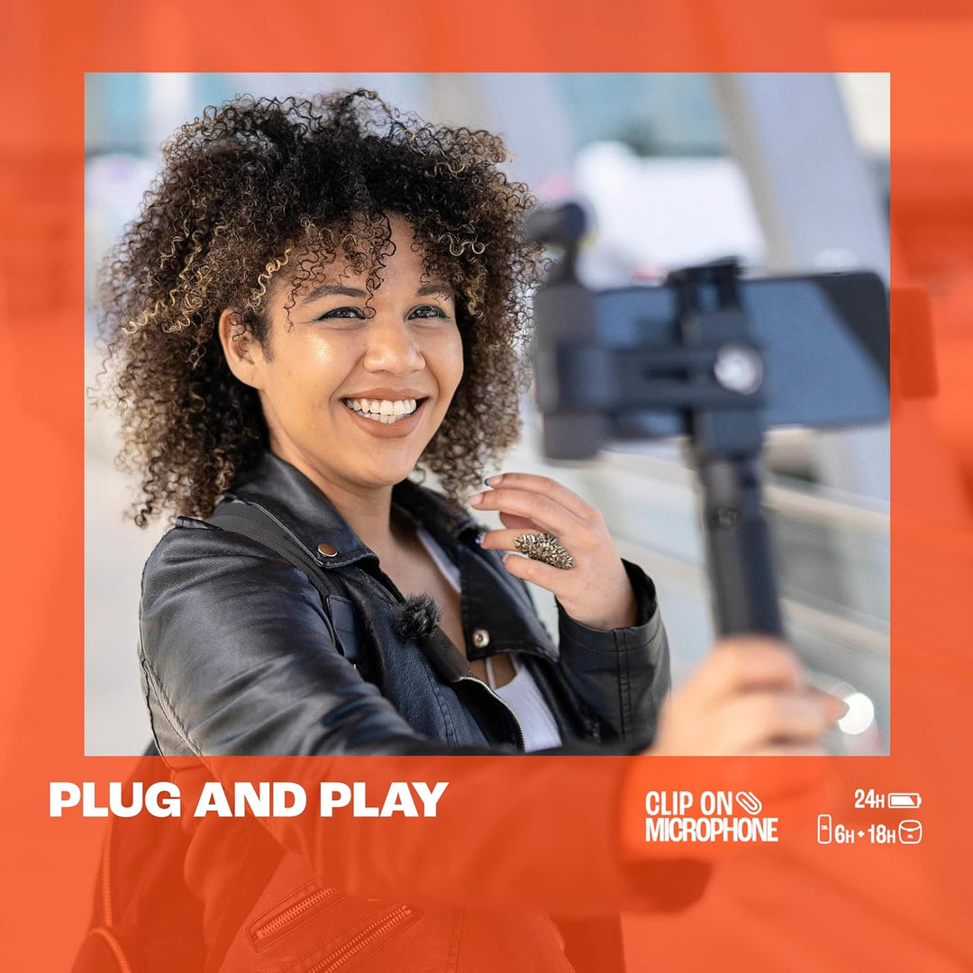 JBL Quantum Stream Wireless Mikrofon – Kabelloses Streaming-Mikrofon mit Lightning-Dongle für Apple