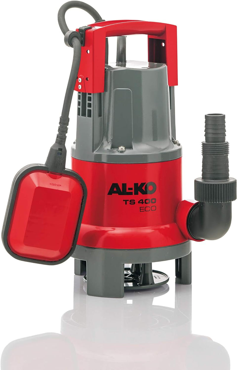 AL-KO Schmutzwasser-Tauchpumpe TS 400 ECO (400 W Motorleistung, 8.000 l/h max. Fördermenge, 5 m max.