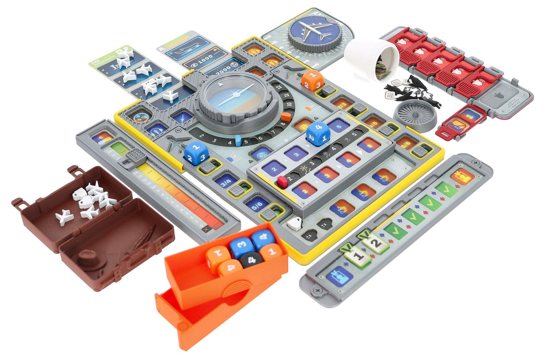 Feldherr Dashboard und Spielhilfe kompatibel mit Sky Team - 3D-Upgrade für Cockpit, Windanzeige und