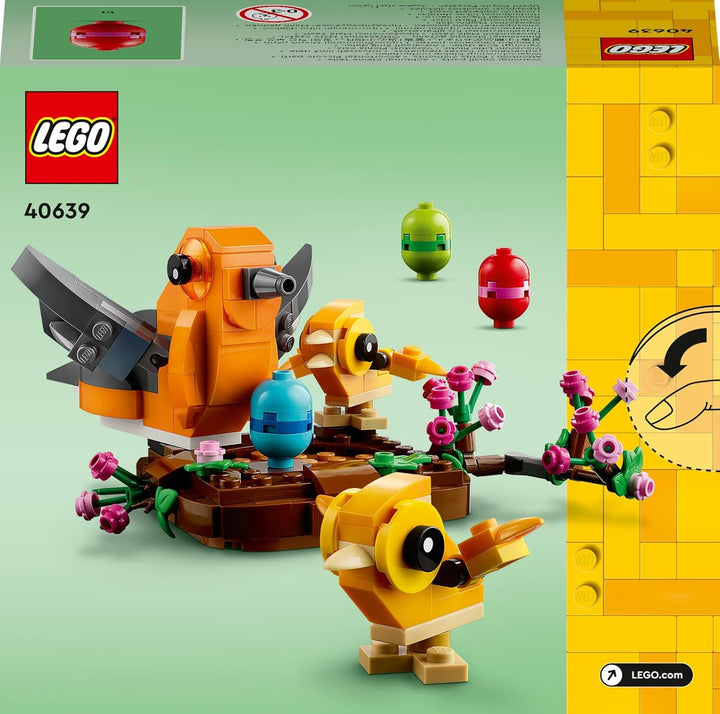 LEGO Creator Vogelnest Set, Spielzeug zum Bauen für Kinder ab 9 Jahren, Mädchen und Jungen, mit 3 Sp