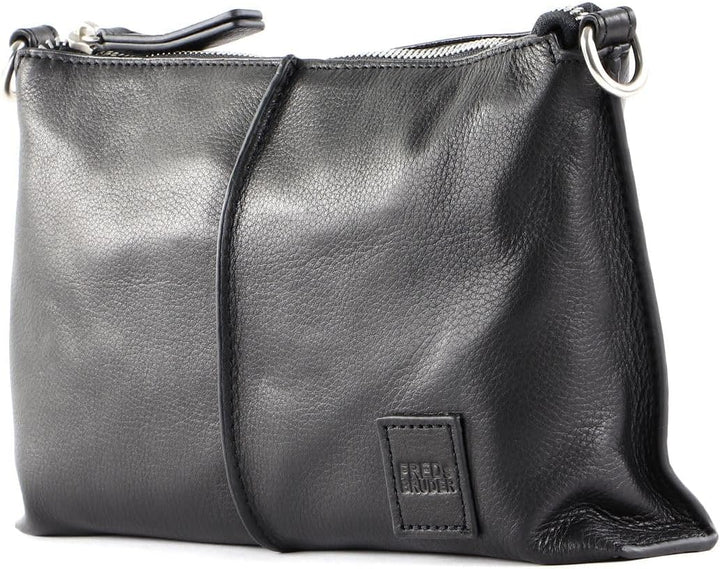 FREDsBRUDER Handtasche Damen mit Label-Applikationen Einheitsgrösse Milky Black, Einheitsgrösse Milk