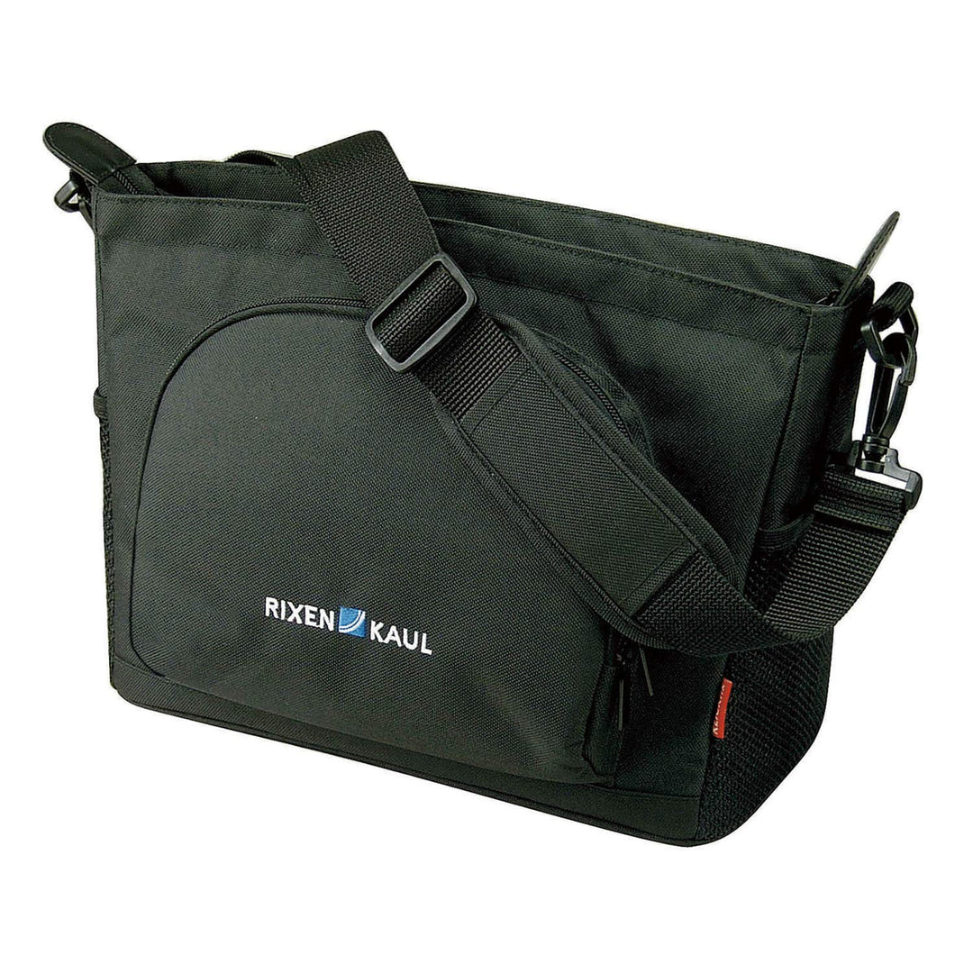 KLICKfix Fahrradtasche ALLEGRA LENKERTASCHE, 0275S, 14 x 33 x 22 cm Schwarz, Schwarz
