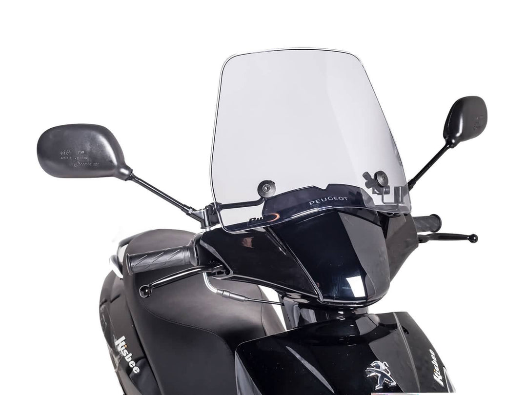 Puig 6886H Windschutzscheibe modell Traffic Peugeot kisbee Transparent / Rauchgrau