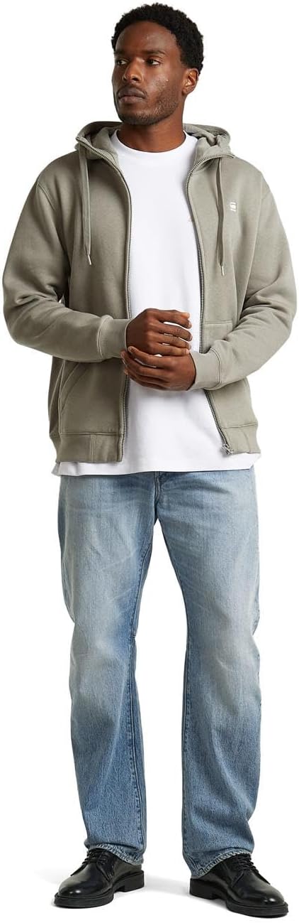 G-STAR Herren Premium Core Hooded Sweatshirt XS Beige (Elephant Skin D16122-c235-g106), XS Beige (El