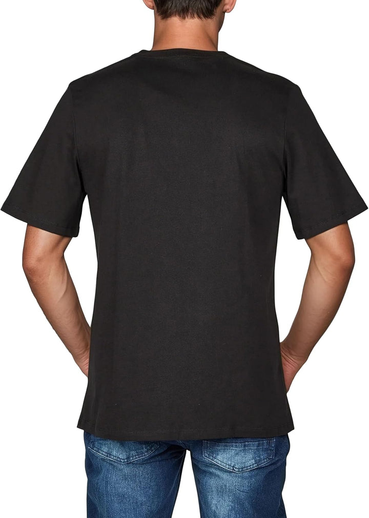 JACK & JONES JJLINO T-Shirt 4er Pack Rundhals Kurzarm Shirt Regular Fit Print Sommer 100% Baumwolle
