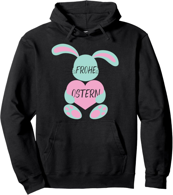 Frohe Ostern Buntes Ostern Outfit Osterhasenkostüm Pullover Hoodie