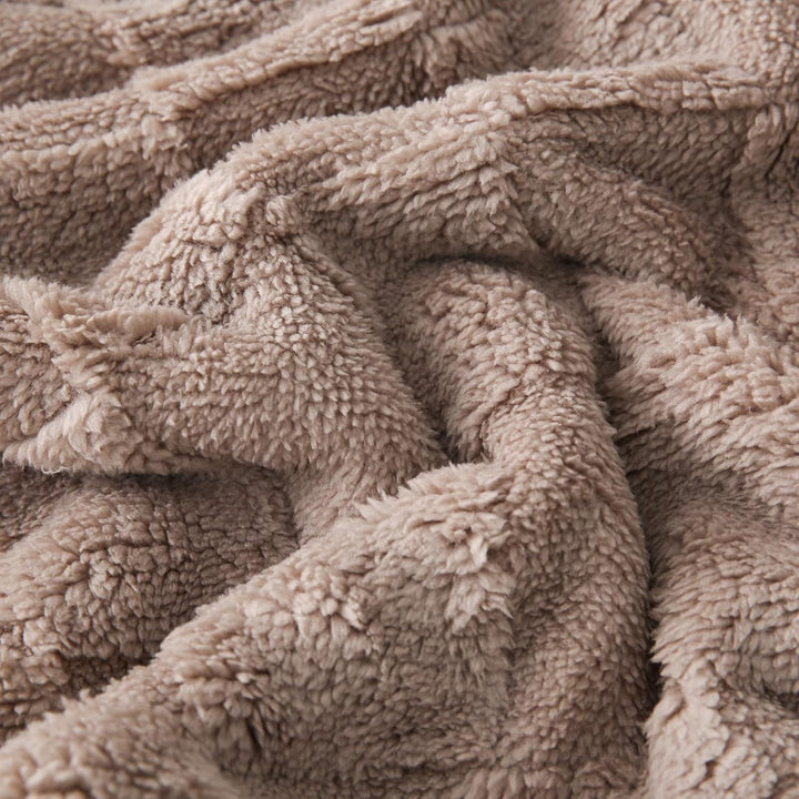 Gracelife Decke für Damen, Sherpa-Überwurfdecke für Couch, Flanell, gemütlich, weiche Decke für Bett