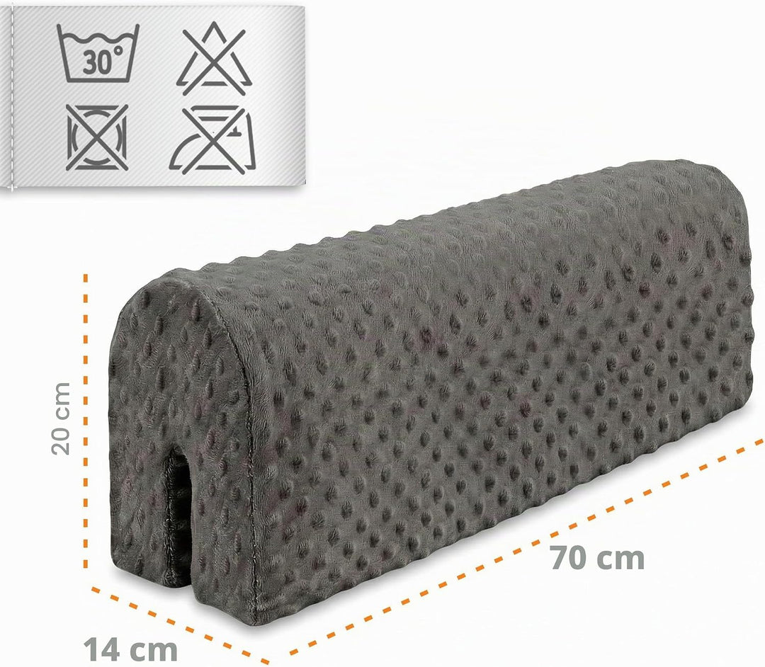 Totsy Baby Bettkantenschutz für Kinderbetten 70 cm - Schutz für Bettrahmen Kantenschutz Kinder Babyb