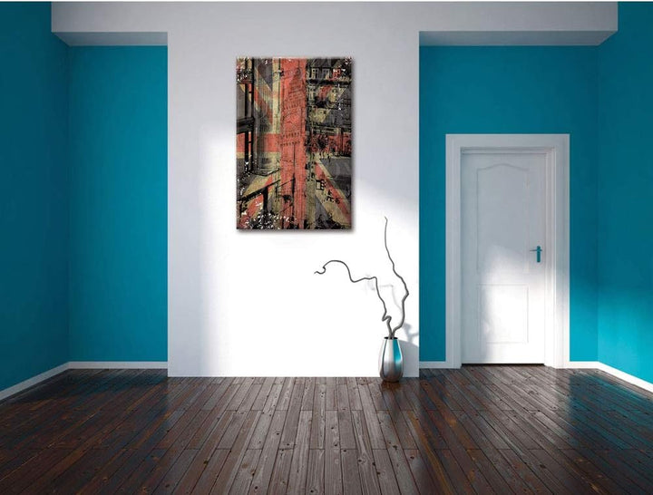 Ldn Leinwandbild Bild auf Leinwand, XXL riesige Bilder fertig gerahmt mit Keilrahmen, Kunstdruck auf