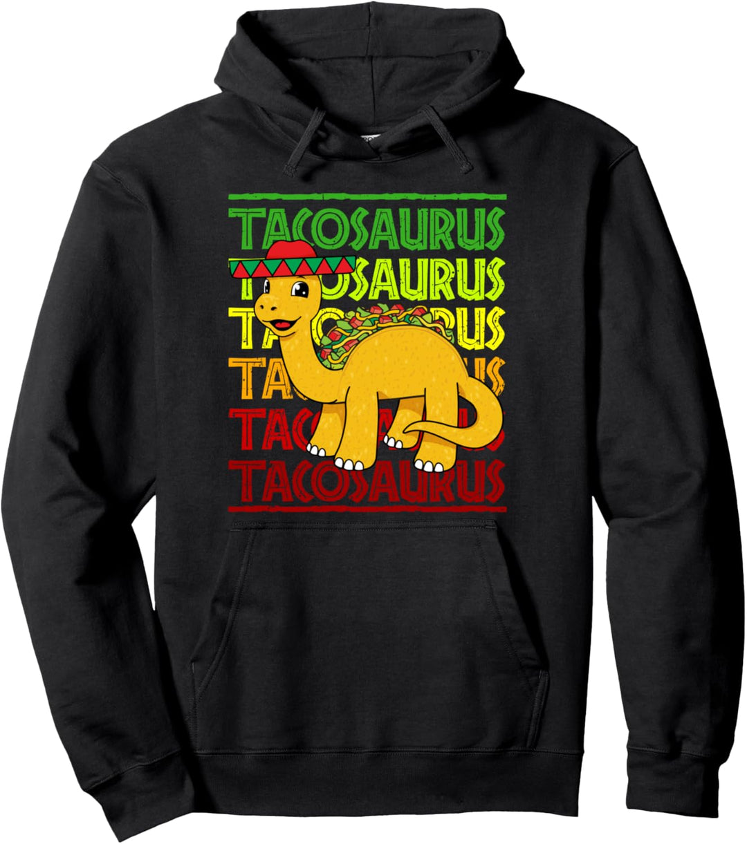 Taco Dinosaurier Tacosaurus mexikanische Fiesta Cinco de mayo Pullover Hoodie