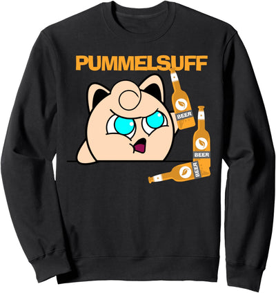 Pummelsuff Anime Beer Bier Pummeluff Figur Kuscheltier Party Sweatshirt