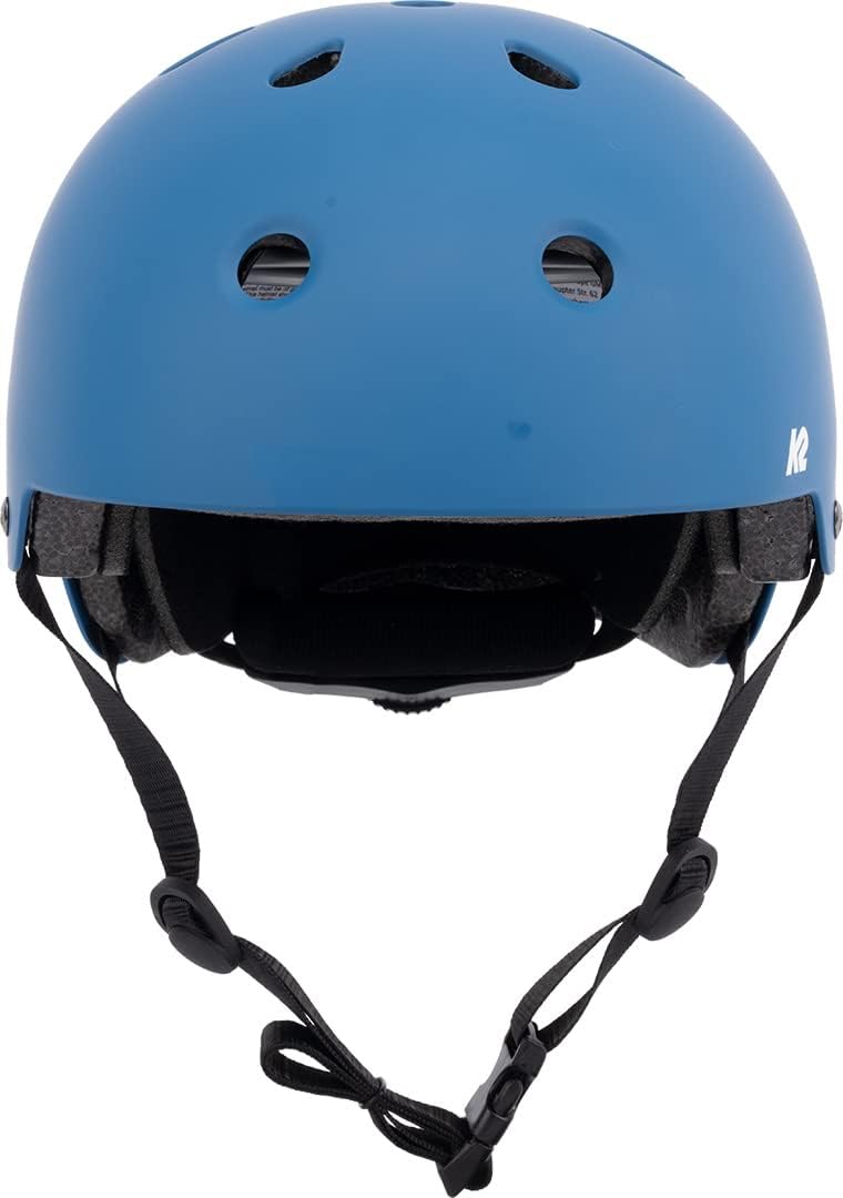 K2 Skates VARSITY Helm, Inline Skate Helm, Fahrradhelm, Skateboard Helm M (55 - 58 cm) Single blue,