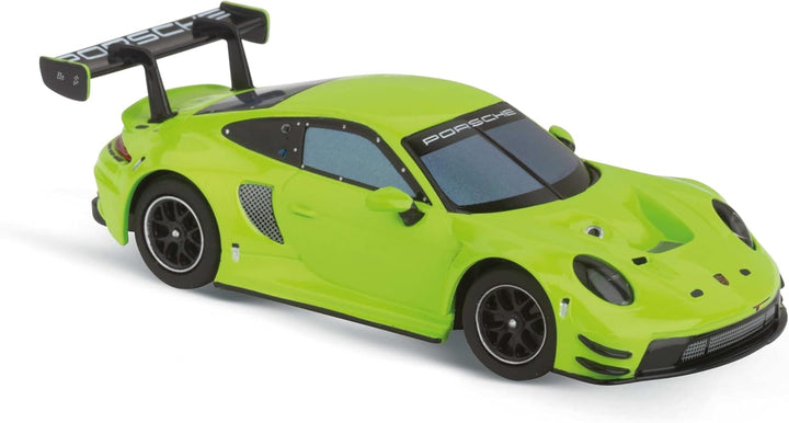 Carrera Hybrid I Porsche 911 GT3 R Greeno I Massstab 1:50 I Front- und Rücklichter I Bis zu 30 Minut