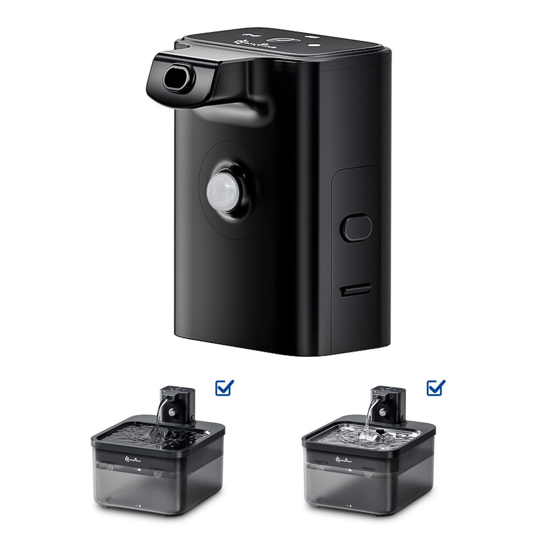 DownyPaws Replacement Battery Compartment B for Cat Water Fountain DPWFP6 Black Batterie Schwarz, Ba