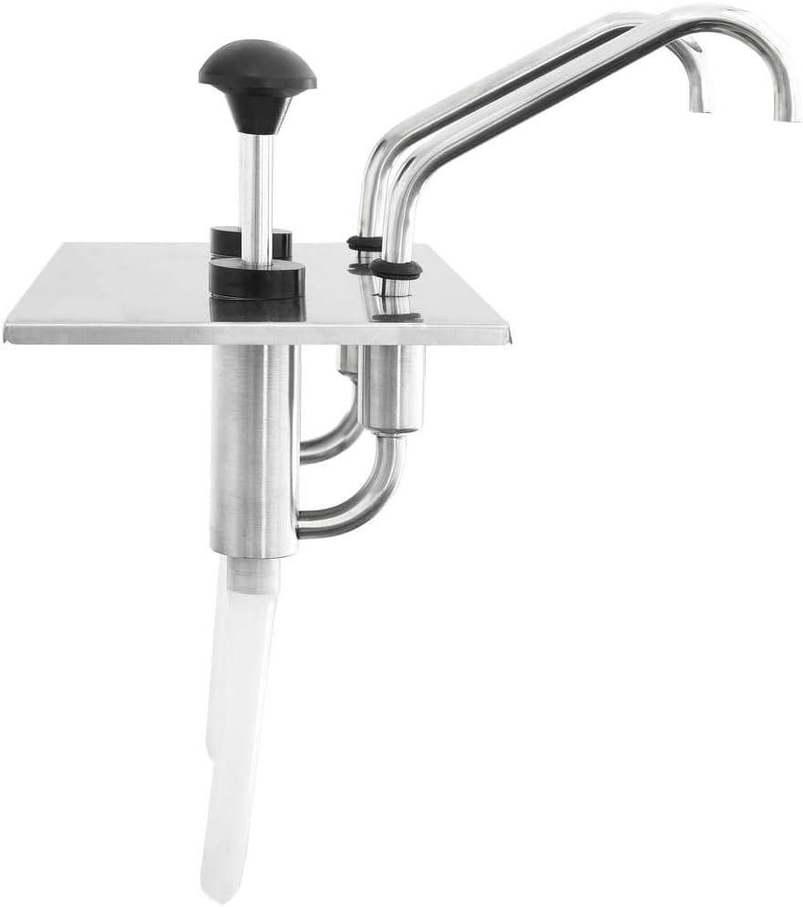 SKM Saucen-Spender Edelstahl 2 x 3,5 L, Weight: 5.05 kg, 51233 2 x 3.5 l, 2 x 3.5 l