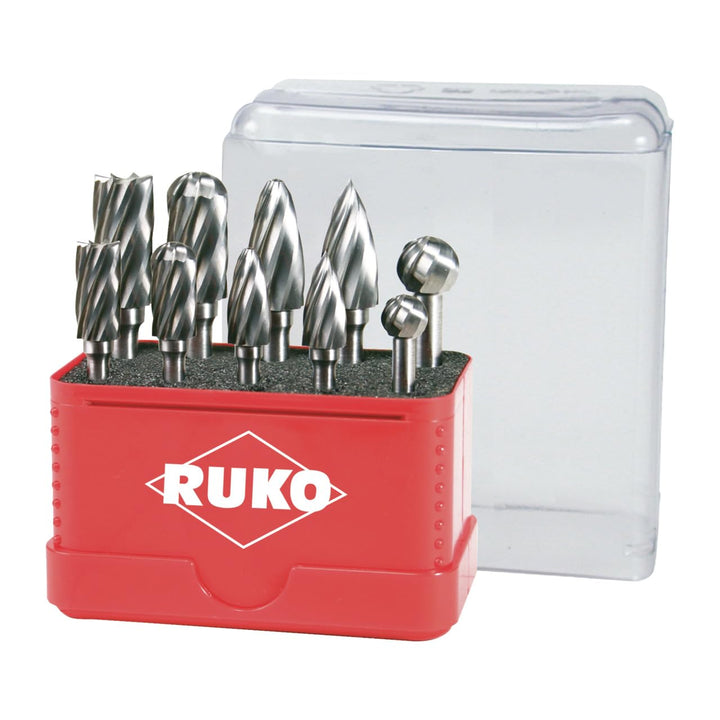 Ruko Terrax Hartmetall Frässtifte Satz 10-teilig, 116002