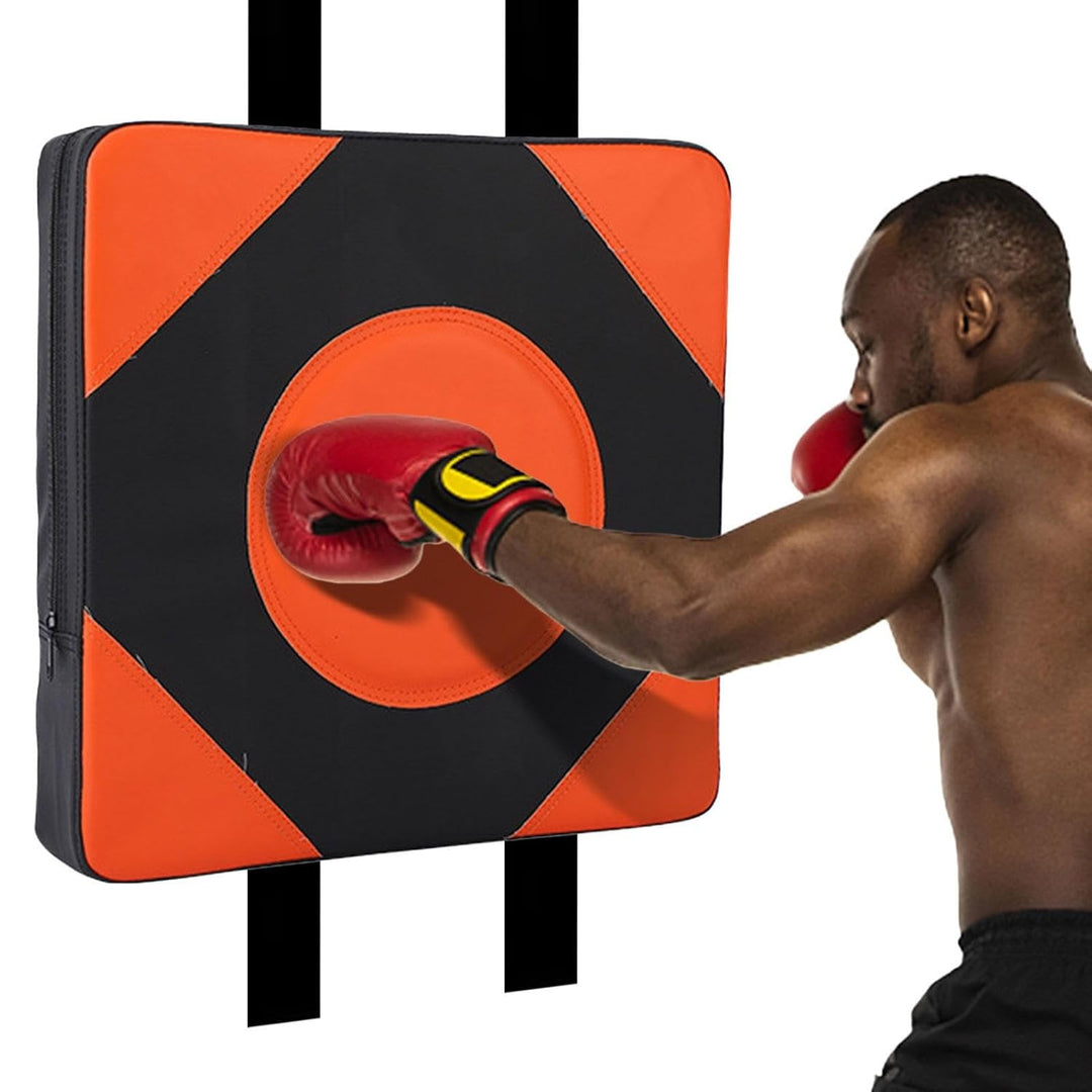 Wand-Boxsack - Wall Target Boxsack aus PU-Leder,Höhenverstellbares Fitnessgerät für Komfortables Tra
