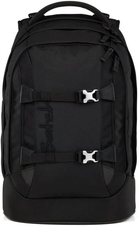Satch Pack Skandi Edition Schulrucksack 4tlg. inkl. Lunchset (Nordic Black Skandi), Nordic Black Ska