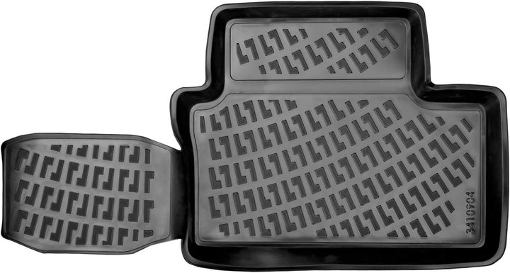 Passgenau 3D Fussmatten Auto Kompatibel mit Renault Clio 4 2012-2019 Auto Zubehör 1. Und 2. Reihe Gu