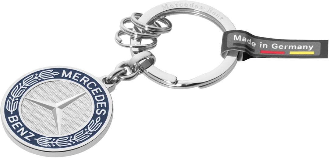 Mercedes-Benz Schlüsselanhänger Stuttgart | silberfarben | Edelstahl