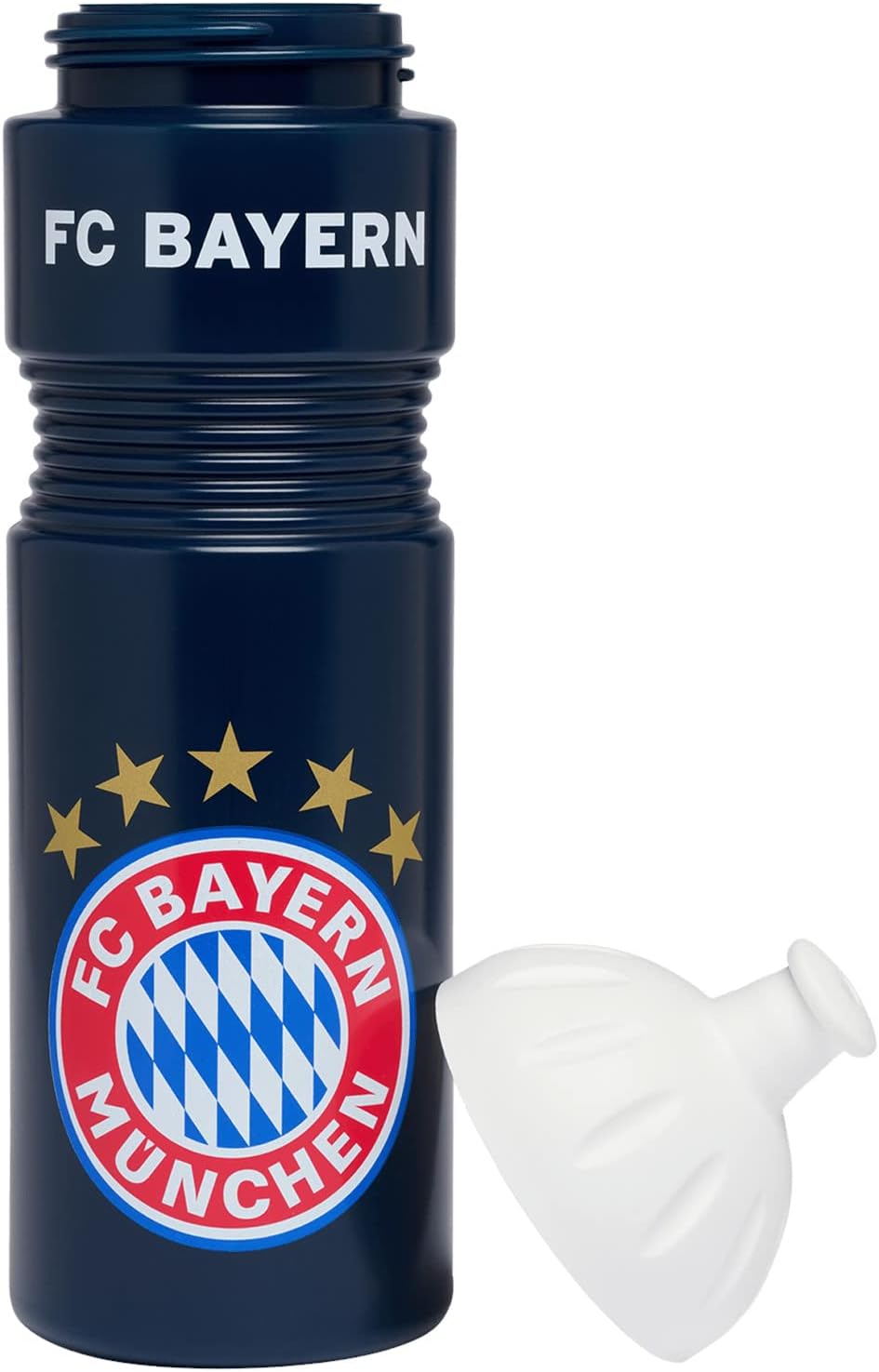 FC Bayern München Trinkflasche | Sporttrinkflasche | 0,75l Navy 700 ml, Navy 700 ml