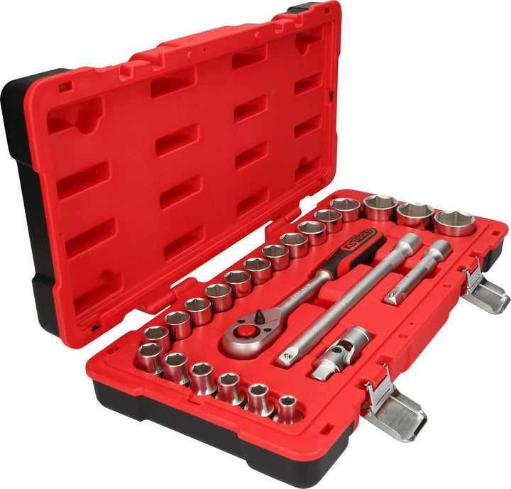 KS Tools 951.0624 1/2" Steckschlüssel-Satz, 24-tlg.