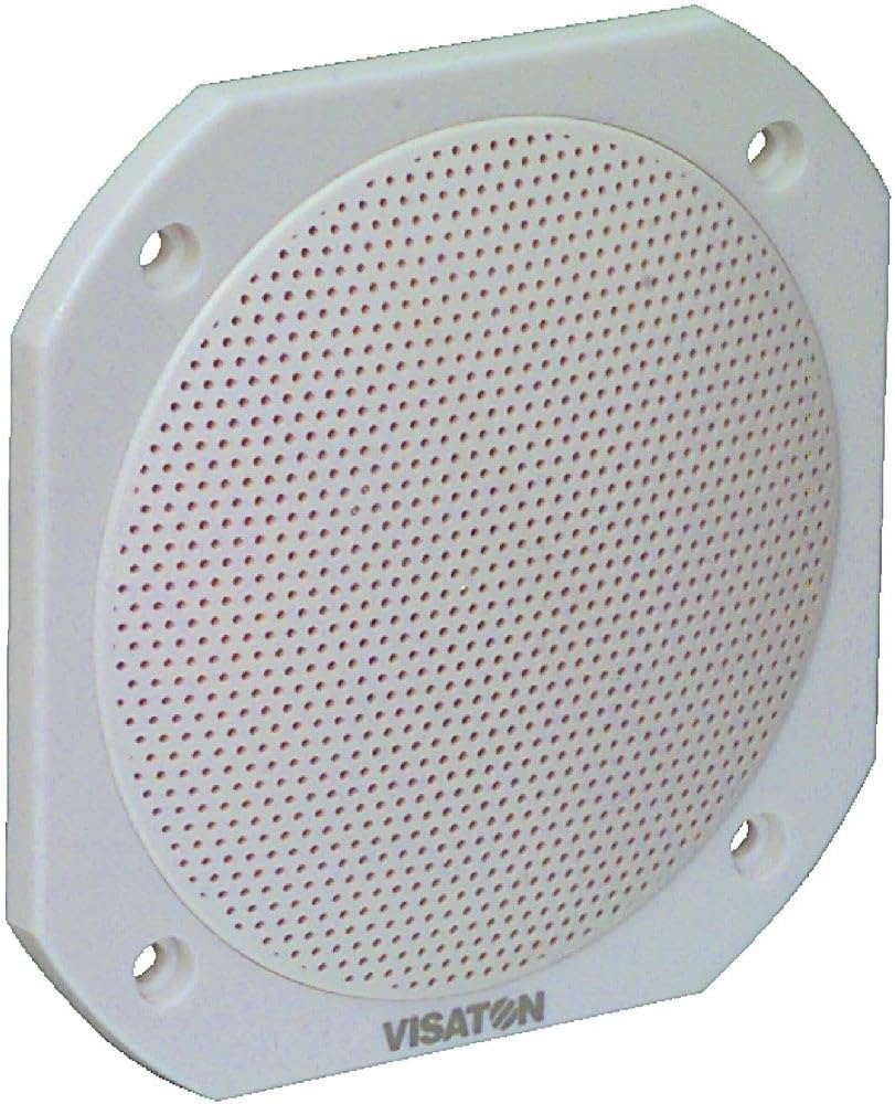 Visaton 2102 Lautsprecher FRS 10 WP 4 Ohm weiss 4 S, weiss
