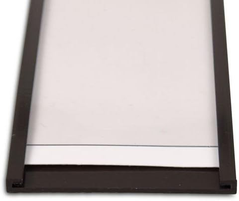magnets4you 10m magnetische Etikettenleiste/C-Profil Etikett mit Magnet | Länge: 10m, Höhe: 10mm, 10