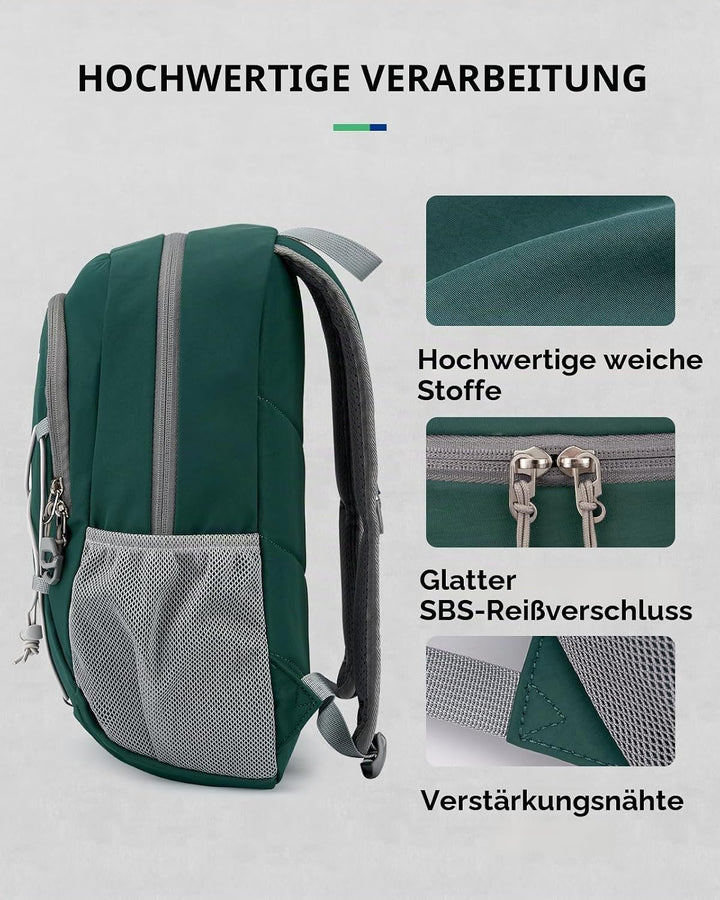 WATERFLY Rucksack Klein Wanderrucksack 12L: Leicht Tagesrucksack Mini Sport Backpack Outdoor Daypack