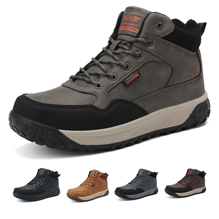 ARRIGO BELLO Winterschuhe Herren Warm Gefüttert Mid Schneestiefel Winterstiefel Rutschfeste Trekking
