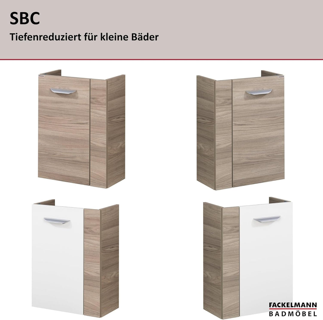 FACKELMANN SBC Mini Waschtischunterschrank 45 Steinesche | Art.Nr: 86055