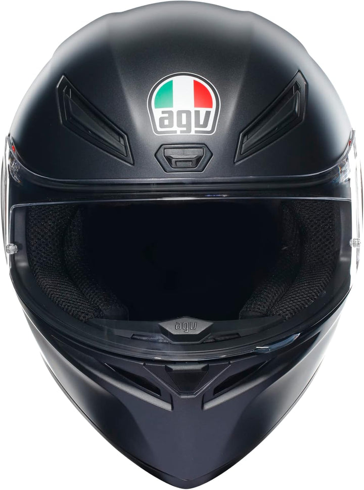 AGV - K1 S E2206, Motorrad Helm, ECE Vollvisier Motorradhelm, Racing Style mit Aerodynamischem Spoil